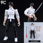 9L3D Lucky13 Gojo Sukuna Jujutsu Fushiguro Toji Gojo Satoru Actionfigur Dummy13 T13 Mehrgelenkige Sammlerstücke Titan13