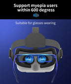 Shinecon 3D VR Brille Virtual Reality Viar Goggles Headset Geräte Smart Helm Linsen für Handy Mobil Smartphones Viewer