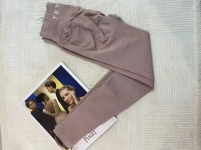 TEVEO – Atmungsaktive Fitness-Leggings für Damen, hochwertige Yoga-Hosen, hochelastische Radlerhosen