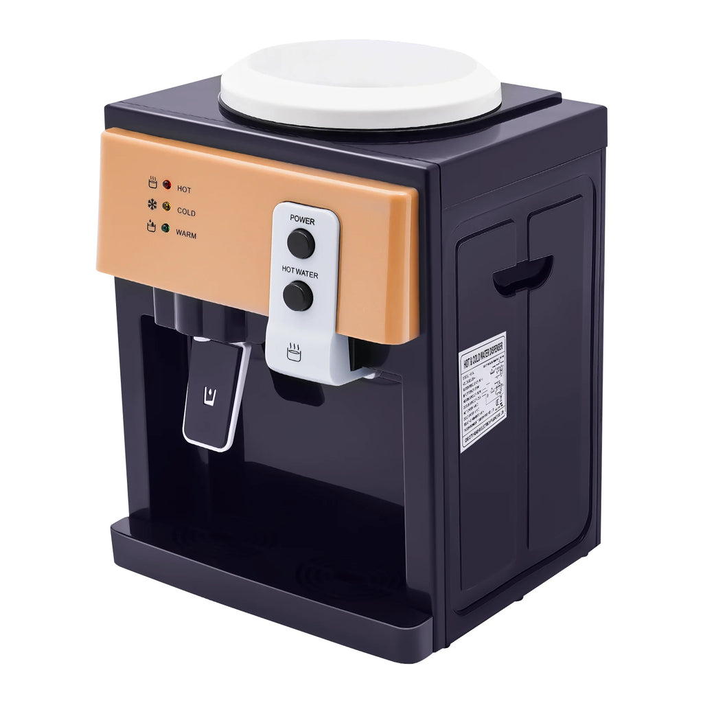 220V Heiß-Kaltwasserspender mit Top-Loading, für 3.5L/5L/10L/18.9L Flaschen, Tischgerät für Schreibtische, Couchtische
