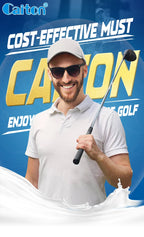 Caiton 100er-Pack 2-Schicht-Golfbälle – 332 Dimple, maximale Weite, Spin-Kontrolle, strapazierfähig, Präzision – für Golftraining & Spiel