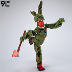 9L3D Gedruckte FNAF Freddy Fazbear's Pizza Springtrap Spielzeug Actionfiguren Anime Modell Lucky13 Dummy13 Titan13 Ornamente Geschenke