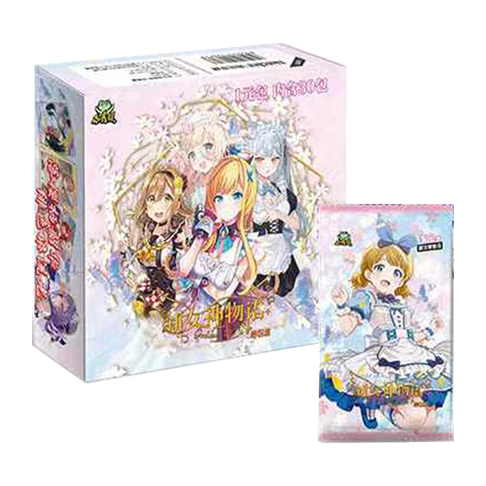 New Goddess Story Card Fufeng Kapitel Bunte Blitzkarte Anime-Charakter-Sammelkartenspiele Spielzeug Kindergeschenke
