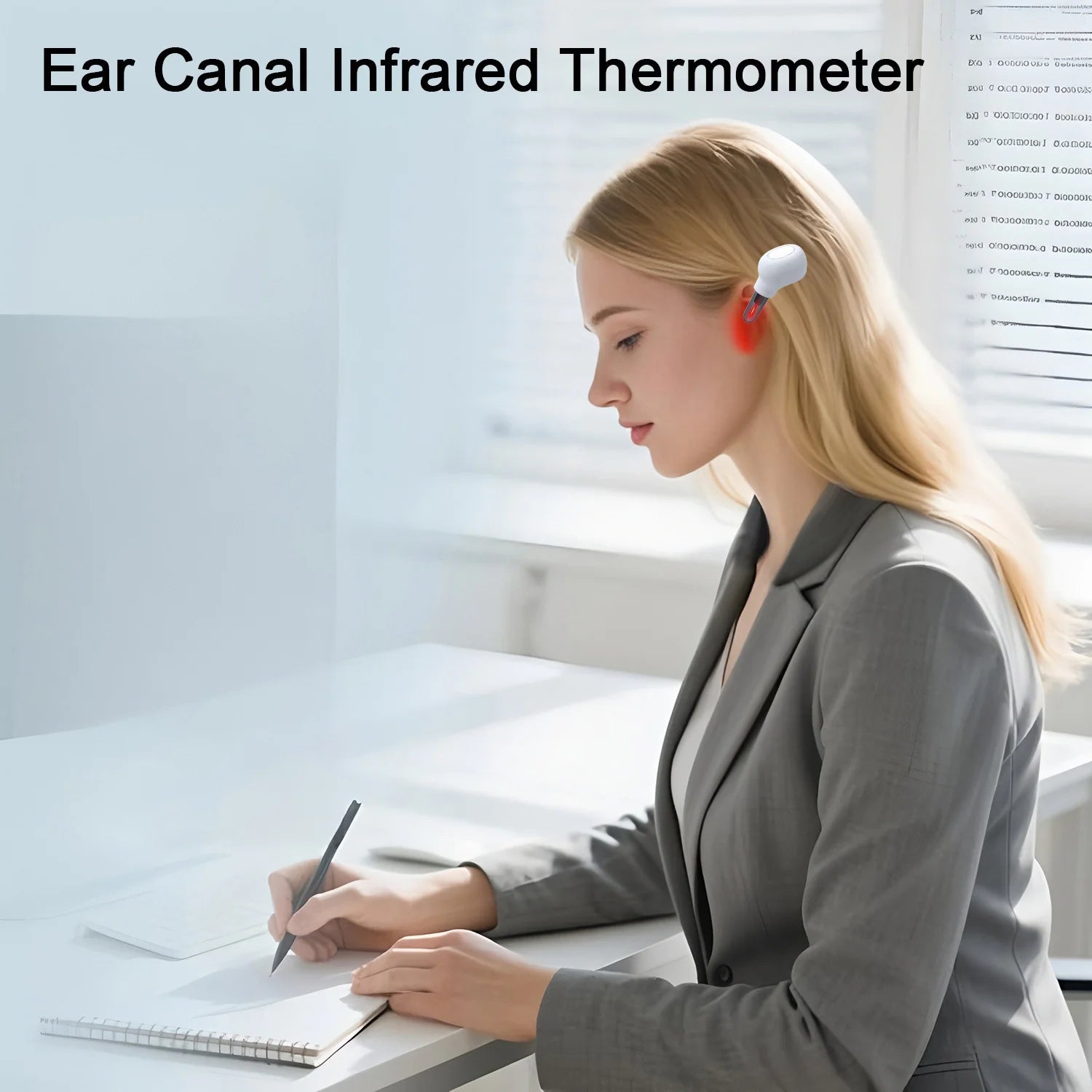 1 Stück schmerzfreies 650nm Rotlicht-Otologie-Lasertherapiegerät – Ohrenpflegeinstrument bei Tinnitus, Mittelohrentzündung & Taubheit