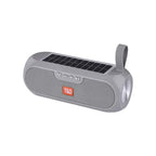 Solar Radio FM Outdoor Tragbarer Kabelloser Bluetooth-Lautsprecher Musik Soundbox Subwoofer Bass Aux PC TV Computer TV Hifi Stereo Mp3