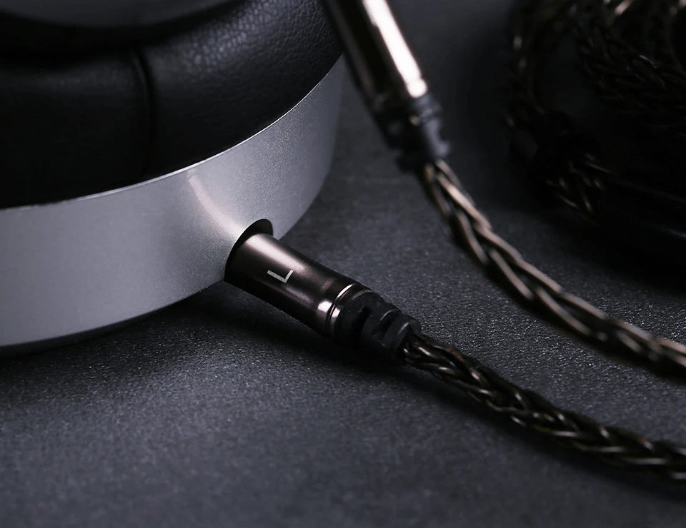 OPENHEART 16-adriges Kopfhörerkabel 1 zu 2 Klinken dual 3.5/2.5/4.4mm/XLR symmetrisches Kabel für HIFIMAN DENON Ersatzkabel 2m 3m
