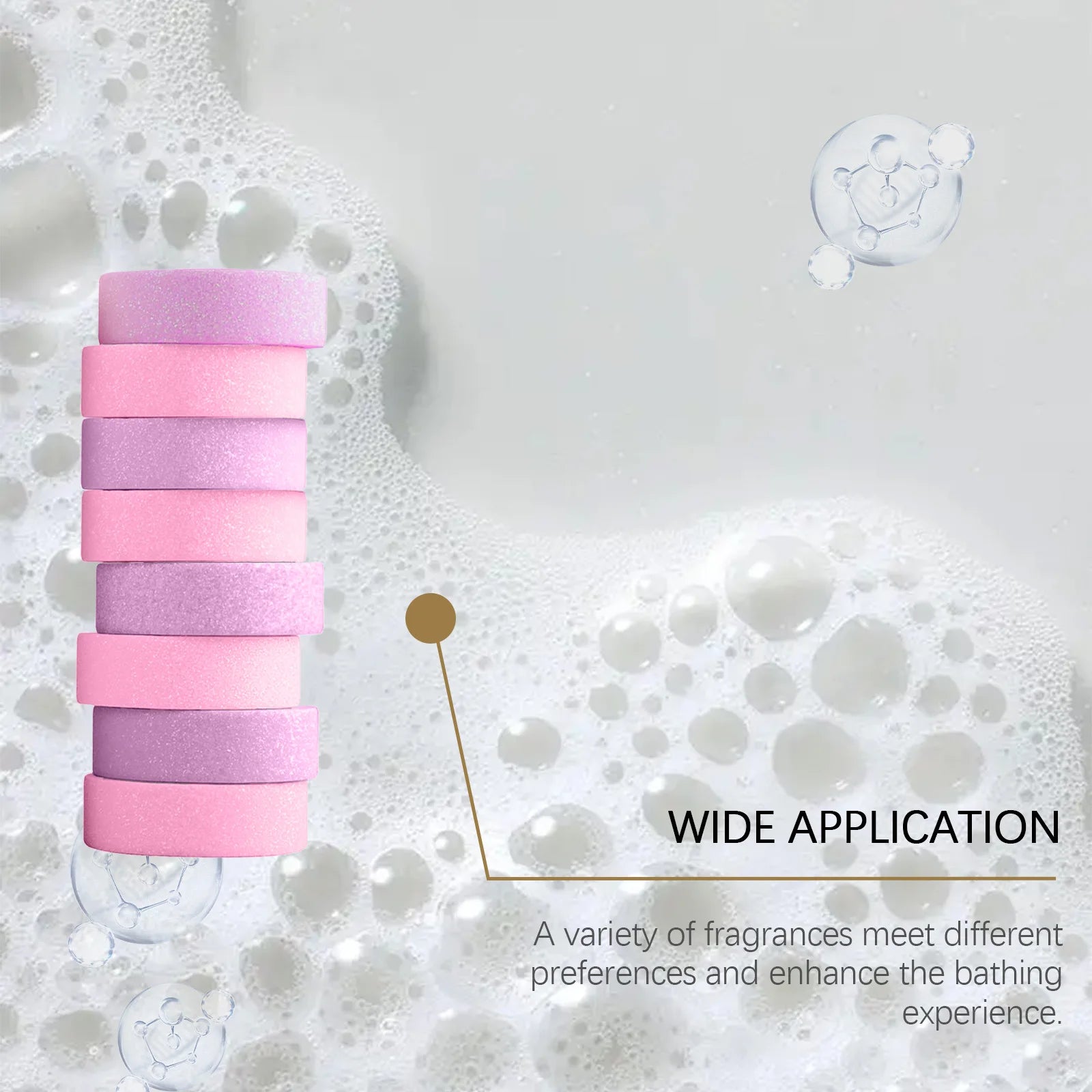 Rose Lavendel Aromatherapie Duschtropfen Tabletten Home Spa Entspannung Körper Geistige Entspannung Badeprodukte Duschtropfen Tabletten