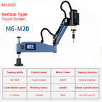 M3-M36 220V CNC Universal-Servogewindeschneidmaschine Elektrisches Gewindebohrwerkzeug Stahl Aluminium Kraftbohren