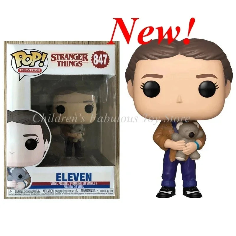 NEU!!! FUNKO POP Stranger Series #1462 Eddie #1250 Dustin Steve Robin Eleven Vinyl-Actionfiguren-Sammlermodelle für Geschenke