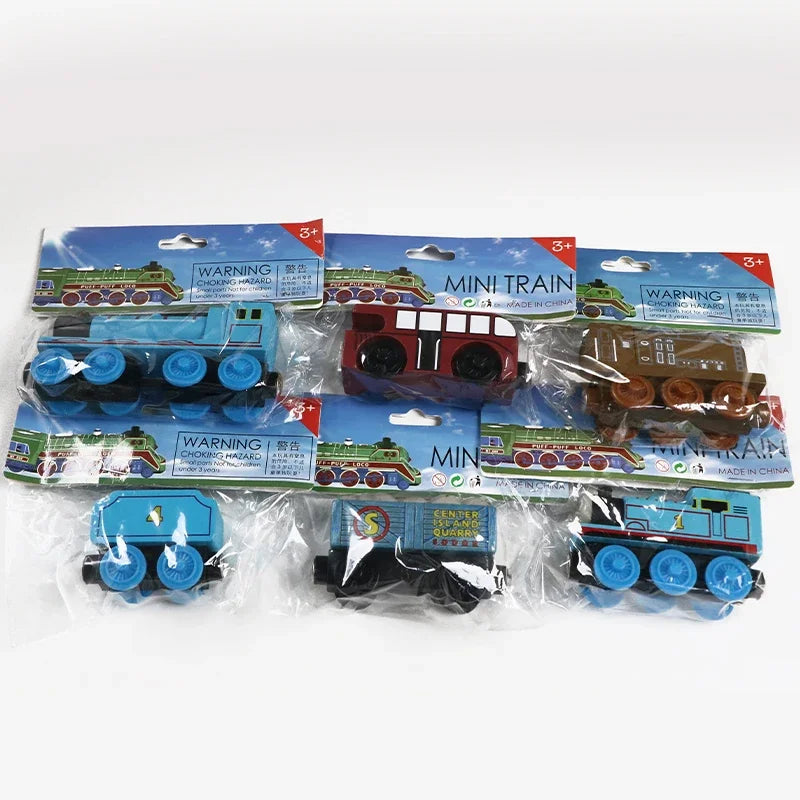 Thomas und seine Freunde Holzzüge Thomas Edward Percy Gordon Henry Molly Modellspielzeug Magnetische Schienenzüge für Jungen Kinder Geschenke