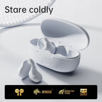 Lenovo Wireless Headsets Bluetooth 5.3 ENC Earbuds LED Power Display TWS Sport Noise Cancel Kopfhörer mit Mikrofon für iPhone
