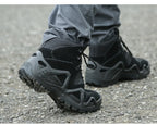 Herren Freizeit Jagd Stiefeletten Outdoor Taktische Wanderschuhe Herren Stiefel Jagd Arbeitsstiefel für Motorradschuhe Militärstiefel