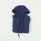 Damen Kapuzen-Sportanzug für Outdoor, Laufen, Fitness und Yoga, atmungsaktiv, lange Ärmel, Strickjacke