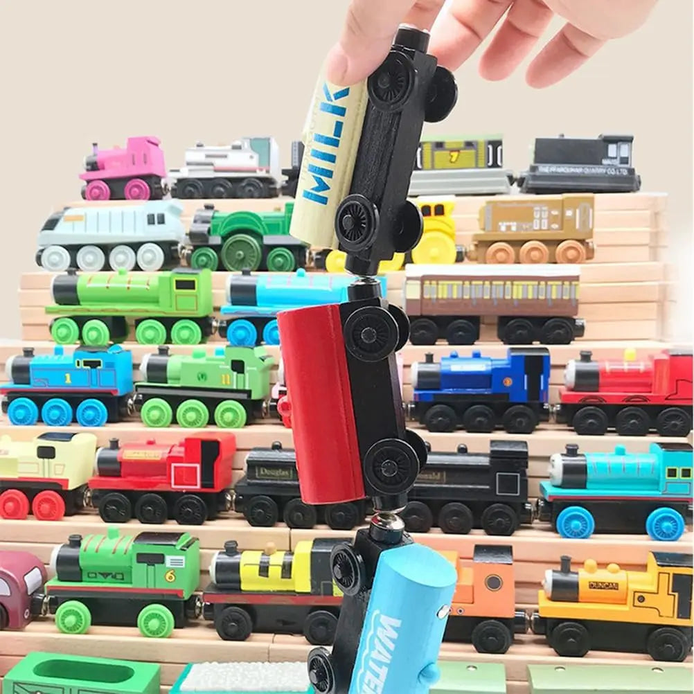 Thomas & Friends Holzeisenbahn Spielzeug Lady Percy Mike Rosie Edward Donald Gordon Emily Zug Waggons Geburtstag Weihnachten