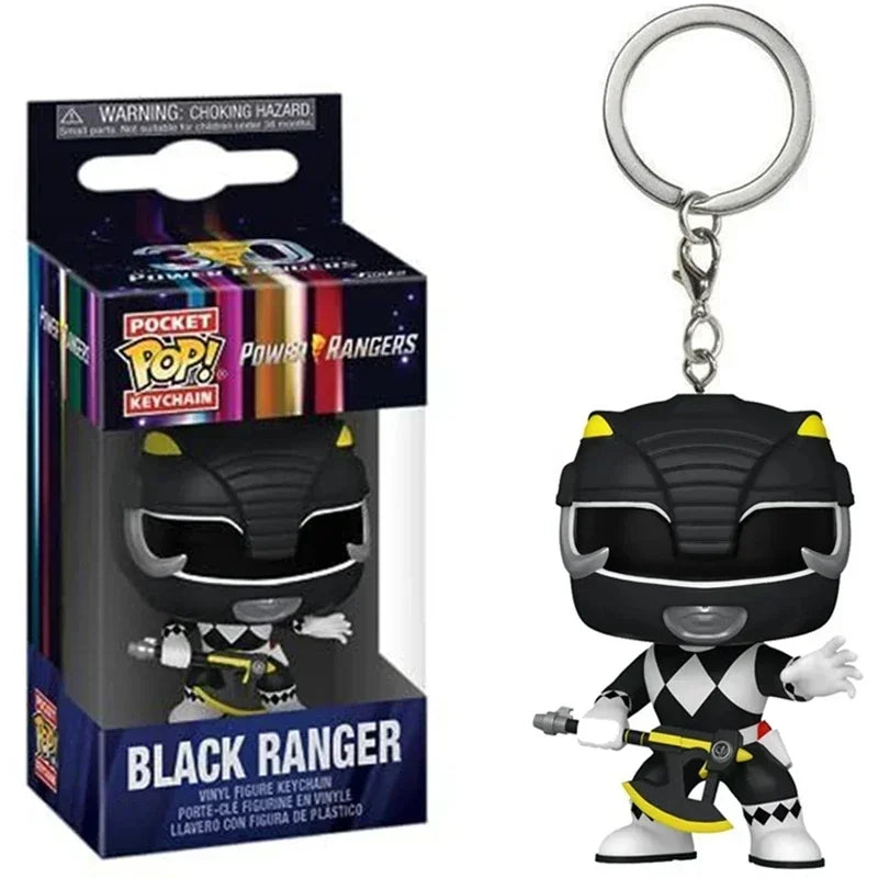 2026 Funko Schlüsselanhänger Ranger Rot Blau Pink Minion Kevin Otto Stuart Spider Spot Vash Ahsoka Inuyasha Homer Sam Sally Figuren Spielzeug