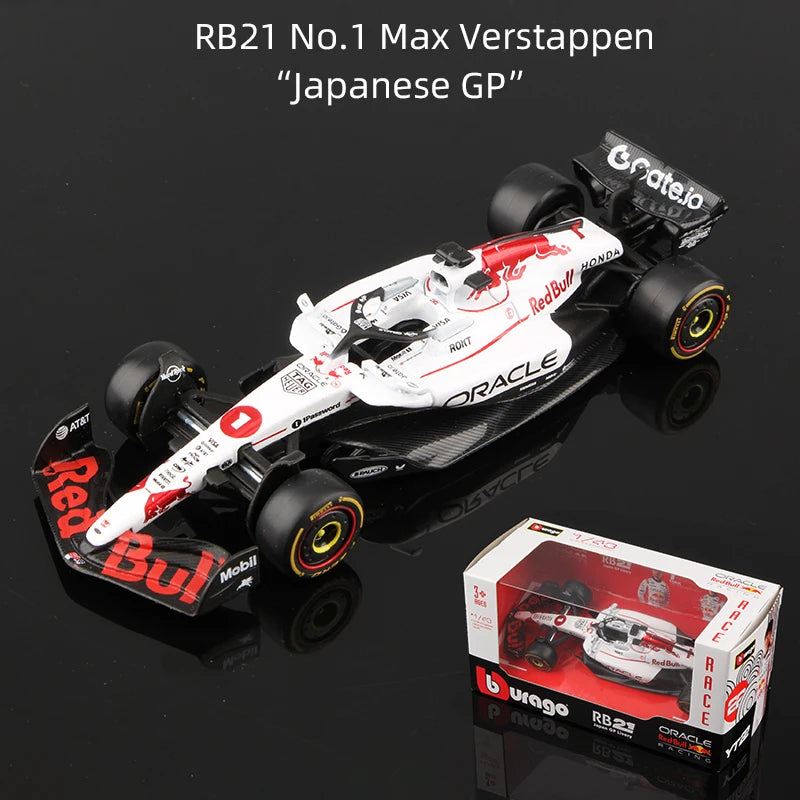 Bburago 1:43 2025 F1 Legierungsauto Modell Formel Racing Die Cast Spielzeug SF25 RB21 W16 MCL39 Red Bull Mercedes Ferrari McLaren