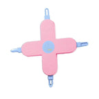 Infant Ohren- Nasen- Nabel-Reinigungswerkzeug Kinder Sicherheit Ohrenschmalzentferner Nabelreiniger Nasenhöhlenpflegezubehör 4-in-1 Baby Pflege Gadget