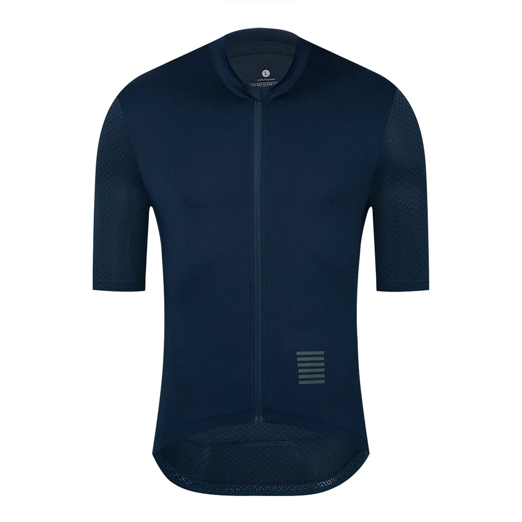 YKYWBIKE Herren Classic Radtrikot Sommer Fahrrad Pro Team Kurzarm Trikot Radsport Maillot Rennrad Atmungsaktive Kleidung