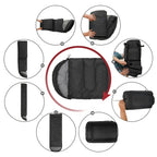 Camping-Schlafsack Leicht 4 Jahreszeiten Warm Deckenform Rucksack Outdoor Mumie Baumwolle Winter-Schlafsack