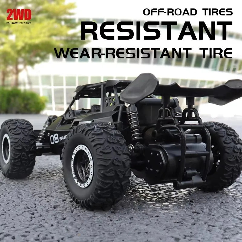 Oike RC-Car 1:16 Modell mit LED-Lichtern Funkferngesteuertes Offroad-Kletterfahrzeug Outdoor-Autos Drift-Rennspielzeug Jungen Geschenke