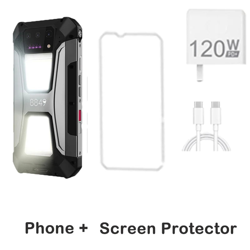 8849 Tank 2 PRO Projektor Robustes Smartphone Android 2.4K 24GB 512GB 100MP Kamera 23800mAh 120W Dual-SIM OTG-Telefon