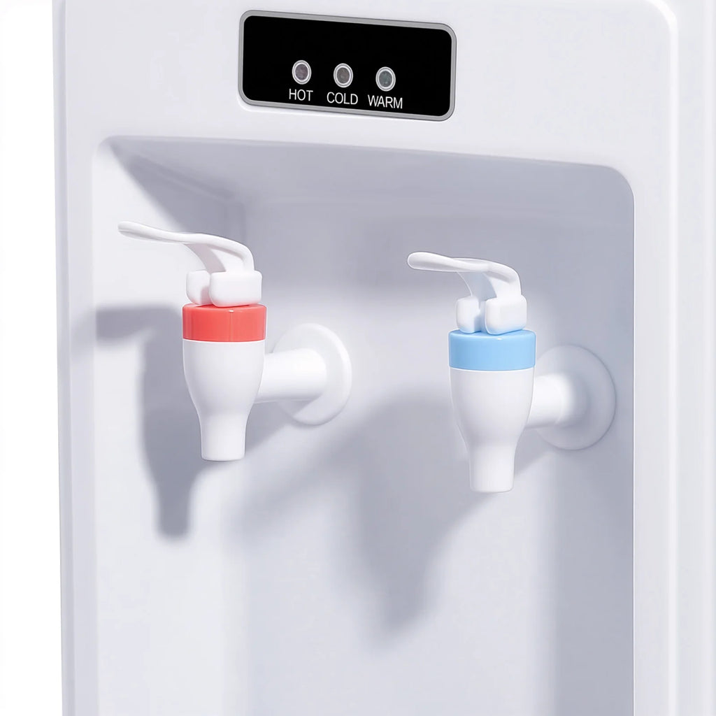 Elektrischer Tischwasserspender, Trinkbrunnen, Büro-Kühler für zu Hause, Heiß-/Kaltgetränkemaschine für 4,5-18,9L-Flaschen