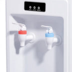 Elektrischer Tischwasserspender, Trinkbrunnen, Büro-Kühler für zu Hause, Heiß-/Kaltgetränkemaschine für 4,5-18,9L-Flaschen