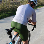 DAREVIE Radtrikot SPF 50 UV-Schutz Trainingsniveau Slim Fit Kleine Größe Herren Damen Mann Fahrradtrikot Radsport-Trikot