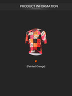 X-TIGER Summer Men's Cycling Jersey Short Sleeve Slim Fit GRAFFITI ART STYLE Breathable Maillot for Mountain Road Bike Pro