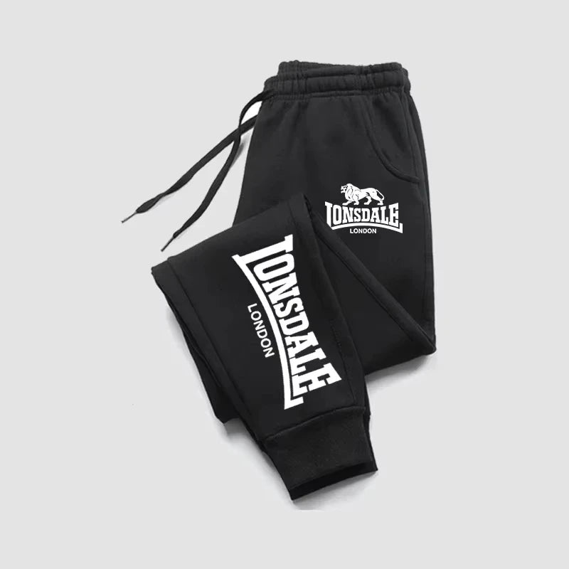 Herren Bedruckte Hosen EVERLAST Herren Damen Laufhosen Jogger Sweathosen Sport Freizeit Hosen Fitness Gym Atmungsaktive Hosen