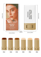 Bronze Foundation Stick Serum-verstärkte Hauttönung Seidige Textur Feuchtigkeitsspendende Deckkraft Concealer Base Ebenmäßiger Hautton Make-up