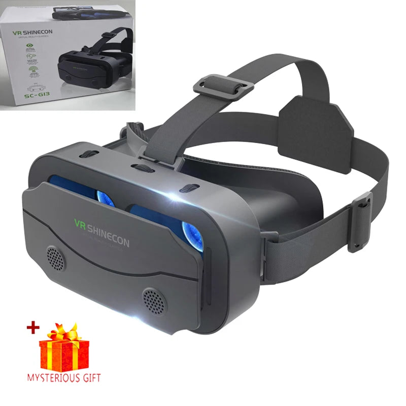VR Brille Virtual Reality Headset Viar Geräte Helm 3D Linsen Smart Goggles Für Smartphones Telefon Mobile Gogle Spiel Zubehör