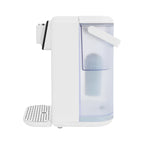 3L Weißer Instant-Heißwasserspender mit LED-Anzeige 19*24*29,5cm Schnelle Heizung Wasserspender Büro Desktop Wasserspender