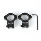 2 Stück Zielfernrohrmontagering für Durchmesser 25,4 mm 30 mm 35 mm taktisches Zielfernrohr Taschenlampe 11 mm 20 mm Picatinny-Schienenmontagezubehör