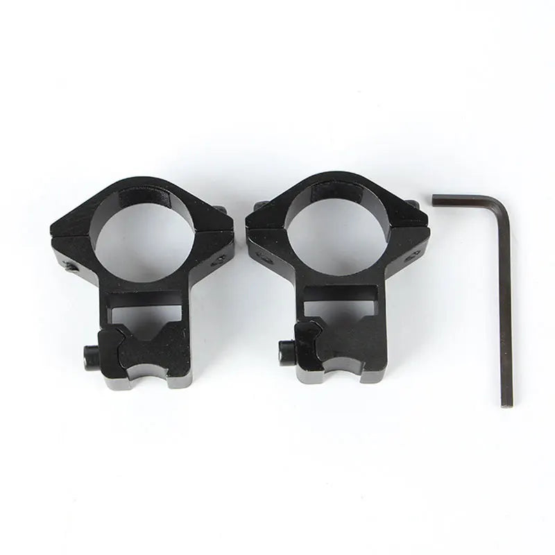 2 Stück Zielfernrohrmontagering für Durchmesser 25,4 mm 30 mm 35 mm taktisches Zielfernrohr Taschenlampe 11 mm 20 mm Picatinny-Schienenmontagezubehör