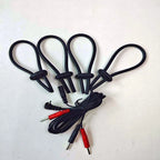Elektrische Schock Brustwarzenklemmen BDSM Bondage Schamlippenklammer Klitoris-/Penispulsator E-Stimulations-Massagehandschuh/-Pad SM Roller Sexspielzeug für Paare