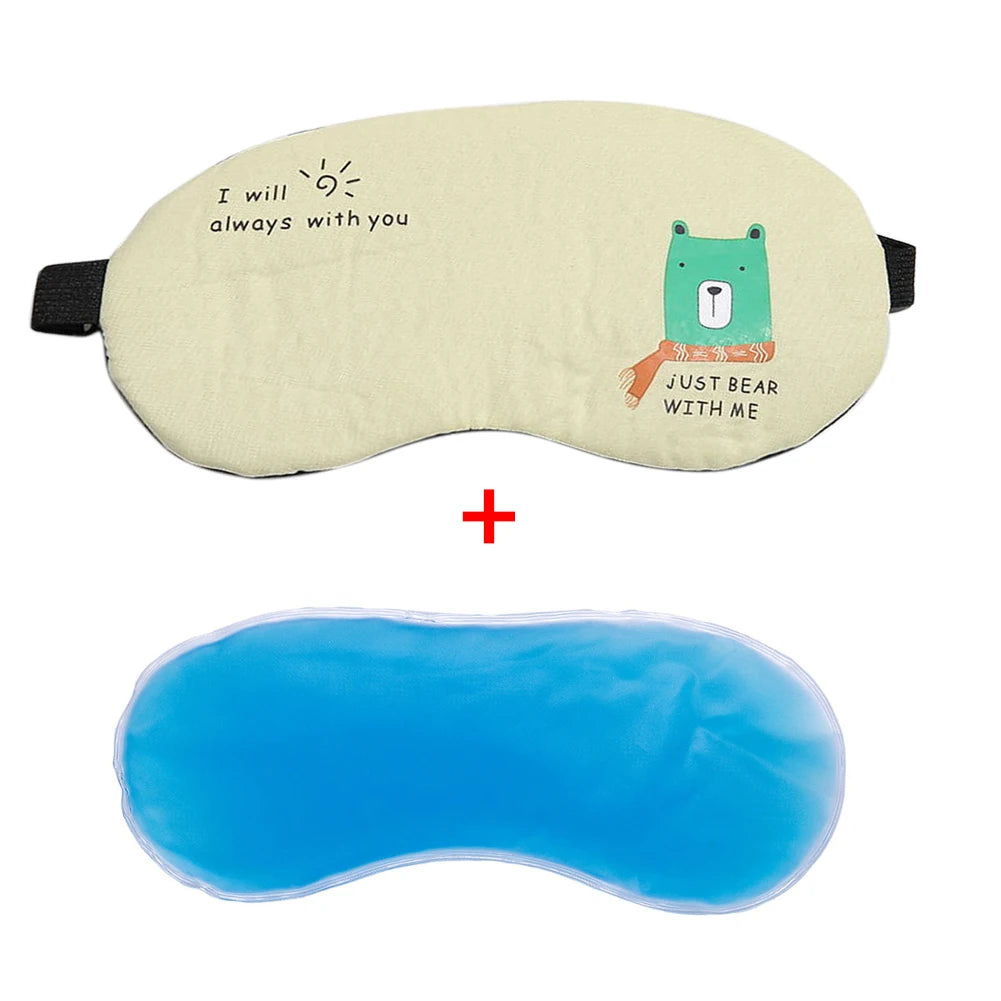 1 Stück Augenmaske, spezielle Kühlpackung für Augenschatten, Schlafmaskenabdeckung, Pflaster, kühlendes Gel, Gesundheit