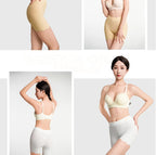 2er-Pack Nahtlose Sicherheits-Shorts Damen Eisseide Sommer Anti-Scheuer Unterwäsche Boxershorts Unterrock-Slip Übergröße Kurze Leggings 40-100kg