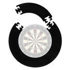 EVA Dartboard Surround Jigsaw Dart Board Protection Ring Leichtgewichtiger Wandschutzring für Dartscheiben Abnehmbarer Dartscheiben-Schutzring