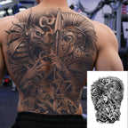 Magic Juice Tinte Wasserdichte Tattoo Aufkleber Große Größe Kräutersaft Temporäre Tattoos Männer Body Art Drache Tiger