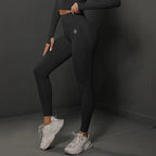 Allure The Brand Damen Scrunch Nahtlose Leggings Nahtlose Pfirsich-Hüft-Trainings-Yogahosen Damen-Sport-Laufhosen Gesäß Körperbetont