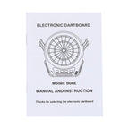 Elektronische Dartscheibe mit 6 Darts Dartboard Innovativer Dartautomat mit 27 Spielmodi & 243 Varianten unterstützt bis zu 16 Spieler