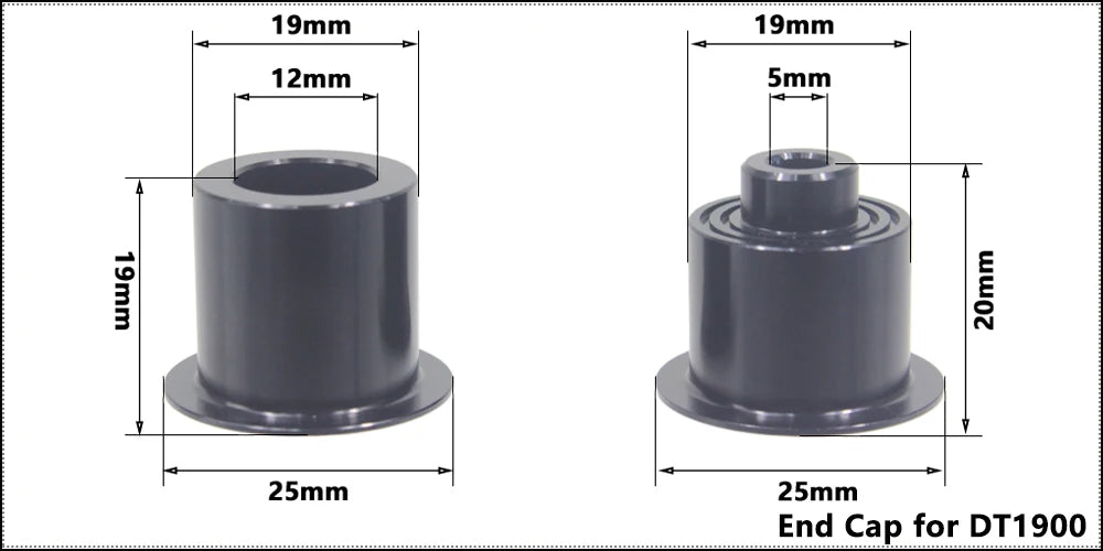 Fahrrad Micro Spline Freilauf MTB Rennrad Naben Konverter Endkappe Adapter 11/12 Fach MS HG DT Nabenkörper Treiber für XD DT240/350