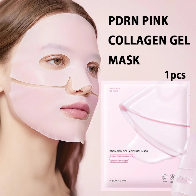 Übernacht-Kollagenmaske Tiefenwirksame Anti-Falten-Maske mit Lachs-DNA PDRN für Glasglatte Haut, Straffung, Verbesserung der Elastizität, Koreanische Hautpflege