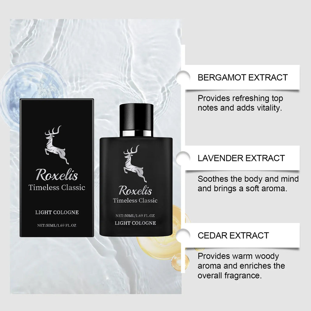 Roxelis Bergamotte-Parfum Klassisches Eau de Cologne Natürlicher, frischer Haarduft Langanhaltender Duft Elegantes, tragbares Parfüm