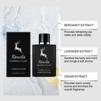 Roxelis Bergamotte-Parfum Klassisches Eau de Cologne Natürlicher, frischer Haarduft Langanhaltender Duft Elegantes, tragbares Parfüm