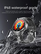 2026 Neue Smartwatch für Pflegeberufe mit EKG+PPG Gesundheitsanalyse Blutdruck Lipide Harnsäure Drahtlose HD-Anruf Smartwatch Herren Damen