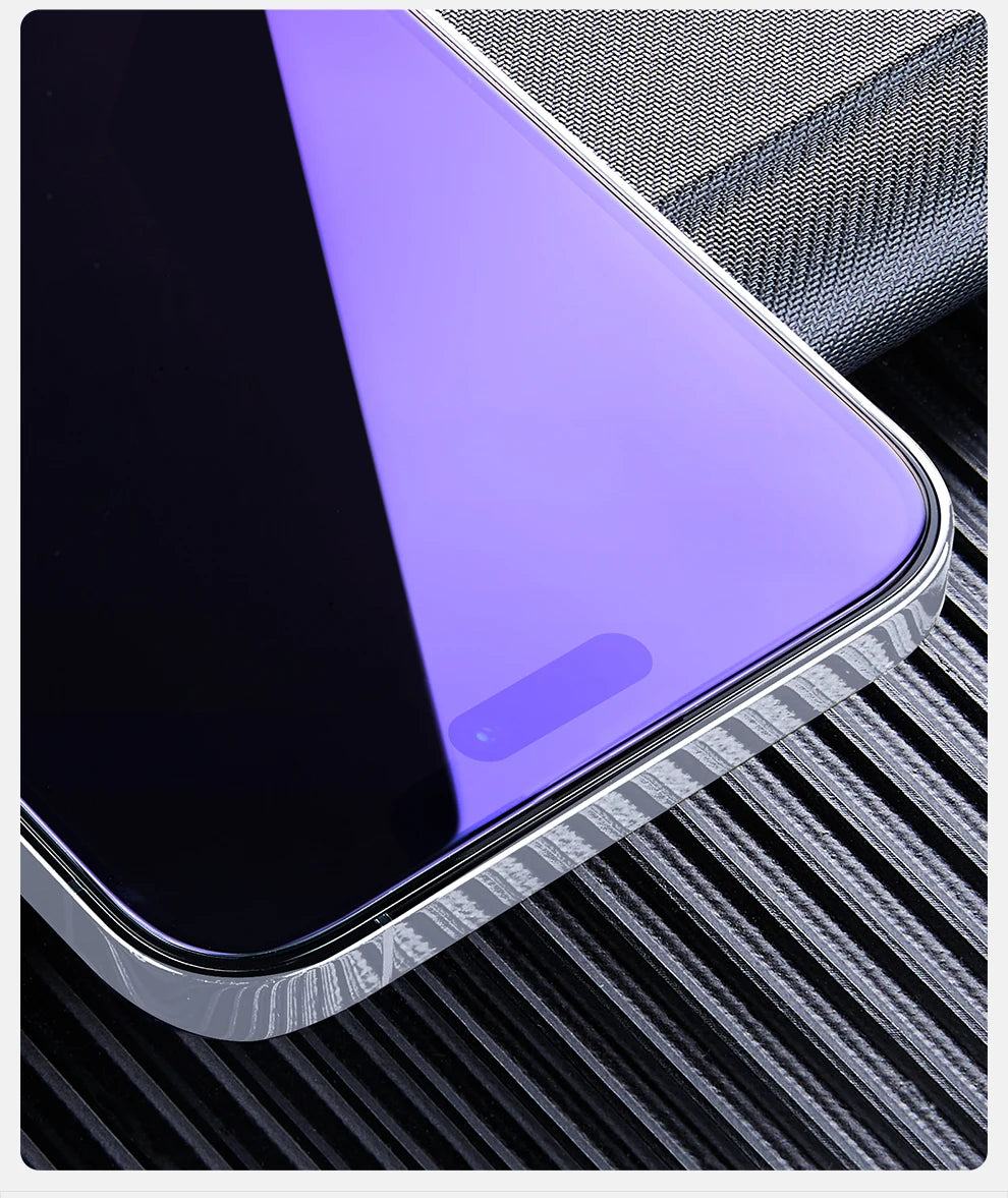 SmartDevil 2 Stück Displayschutzfolie für Vivo X200 Pro Mini X300 HD Anti-Blaulicht Gehärtetes Glas Nicht vollflächig Anti-Fingerabdruck