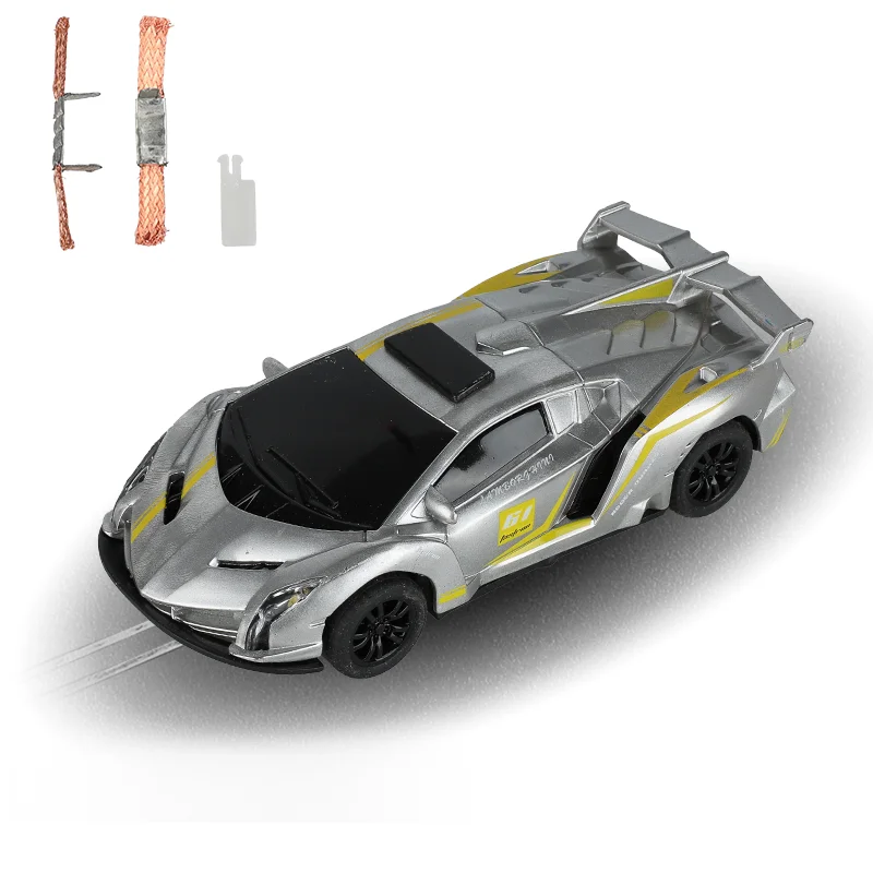 Analog Slotcar 1:43 1/43 Maßstab CLK GTR F1 Veneno Polizei LaFerrari Auto Evolution Rennstrecken-Spielzeugautos