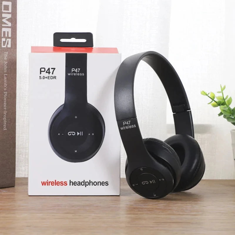 Lenovo Multifunktionaler tragbarer faltbarer kabelloser Bluetooth 5.0 Kopfhörer Für Bluetooth-Verbindung Kabelgebundene Verbindung